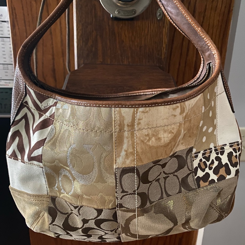Coach!! Multi-pattern shoulder Bag